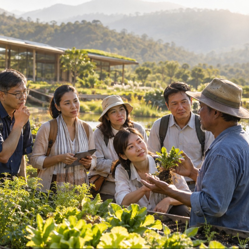 ศึกษาดูงาน & Wellbeing Retreat